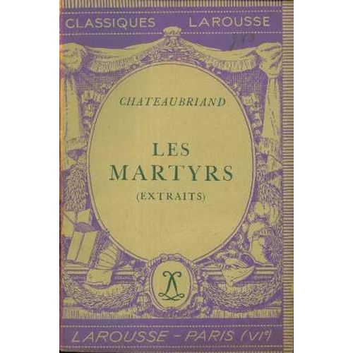 Les Martyrs (Extraits)