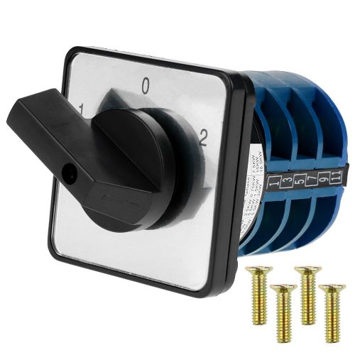 Interrupteur a came rotatif universel triphase 3 positions LW28-32 AC660V 32A