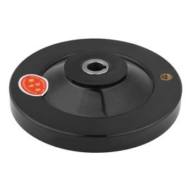 1 volant arriere ondule noir pour fraiseuse avec poignee tournante (12 x 125 mm)