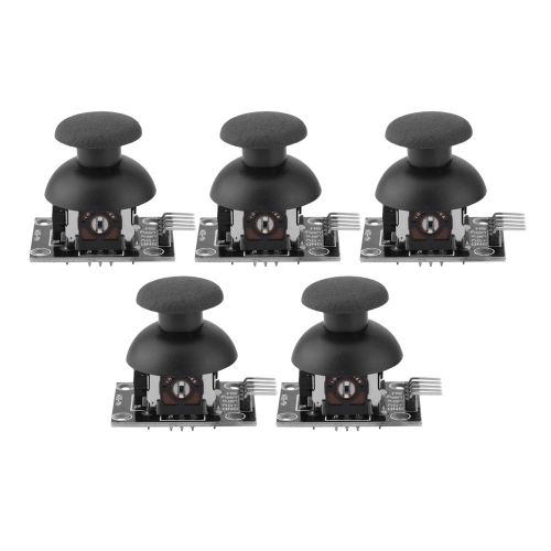 Lot de 5 modules de derivation pour joystick 5 V avec connecteur a broches de 2,54 mm pour PS2