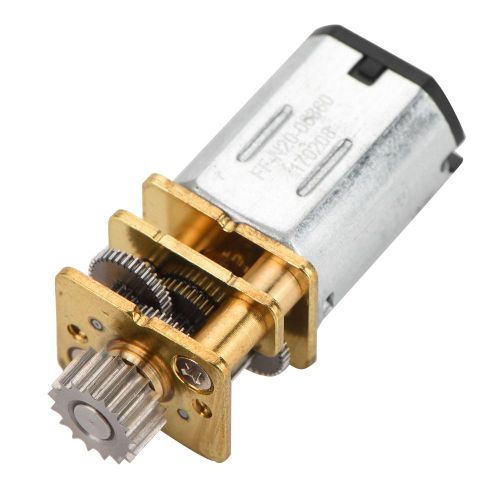 Moteur a engrenages micro en metal, 12 V CC, 67 tr/min, N20