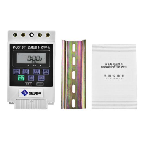 Controleur de minuterie intelligent pour micro-ordinateur KG316T AC220V, marche/arret