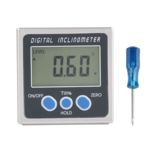 Inclinometre magnetique numerique, jauge d'angle, rapporteur 4 x 90¡ã