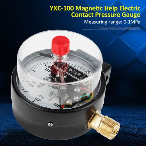 Manometre de pression a contact magnetique 220 V/380 V 100 mm 1 MPa 30 VA