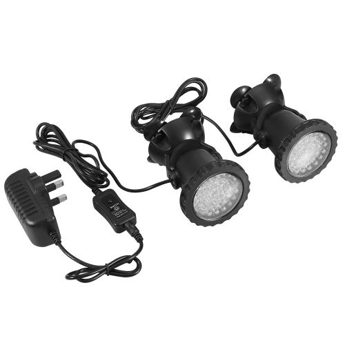 Hjlian Eclairage Led Etanche Pour Aquarium 100-240 V, Projecteur Submersible Rvb Pour Aquarium, Jardin, Etang (#6)