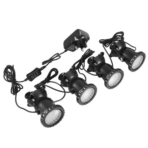 Hjlian Eclairage Led Etanche Pour Aquarium 100-240 V, Projecteur Submersible Rvb Pour Aquarium, Jardin, Etang (#8)
