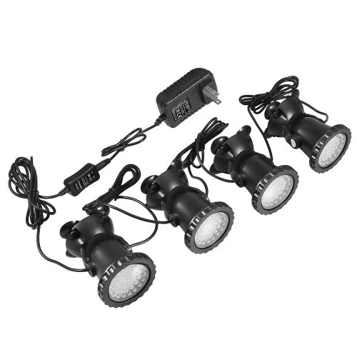 Hjlian Eclairage Led Etanche Pour Aquarium 100-240 V, Projecteur Submersible Rvb Pour Aquarium, Jardin, Etang (#4)