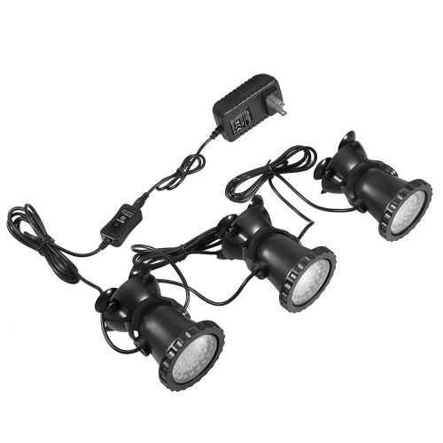 Hjlian Eclairage Led Etanche Pour Aquarium 100-240 V, Projecteur Submersible Rvb Pour Aquarium, Jardin, Etang (#3)
