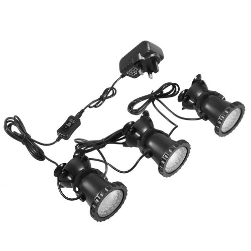 Hjlian Eclairage Led Etanche Pour Aquarium 100-240 V, Projecteur Submersible Rvb Pour Aquarium, Jardin, Etang (#7)