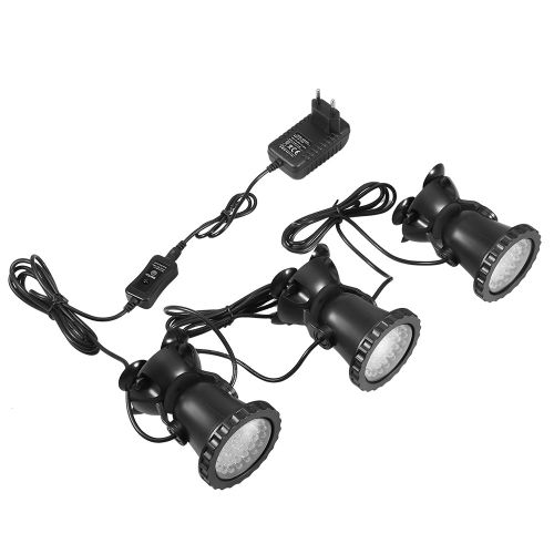 Hjlian Eclairage Led Etanche Pour Aquarium 100-240 V, Projecteur Submersible Rvb Pour Aquarium, Jardin, Etang (N° 11)