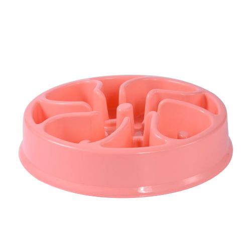 Hjlian Gamelle En Forme De Fleur Pour Chiot Et Chien (Rose)