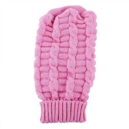 Hjlian Pull 3 Couleurs Pour Petit Chien Et Chiot, Vetement Mignon Pour Temps Froid (Rose, Taille M)