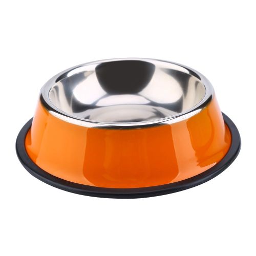 Hjlian Gamelle Antiderapante En Acier Inoxydable Pour Petits Chiens Et Chiots