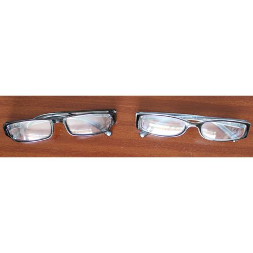 Lot De 2 Paires De Lunettes De Lecture (Génériques) Ce Correction 1.50 (Lunettes Loupes) Noires 