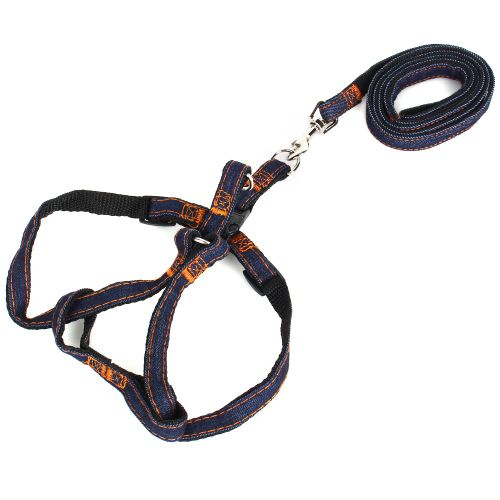 Hjlian Harnais Pour Animaux De Compagnie, Longueur 120 Cm, En Nylon, Reglable, Controle De Securite, Retenue, Harnais Souple Pour Chat, Chiot, Chien