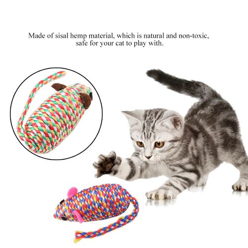 Hjlian Lot De 5 Jouets A Macher Pour Animaux De Compagnie, Pour Chat, Chien, Rat Mignon