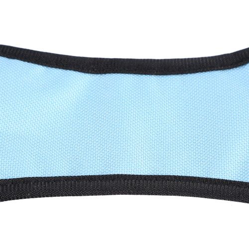 Hjlian Harnais De Securite Reglable En Nylon Doux Et Respirant Pour Chien Et Animal De Compagnie, Gilet De Marche Pour Chiot, Taille S (Bleu)