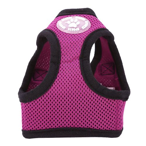 Hjlian Harnais Respirant Pour Petit Chien Et Chat, Gilet De Marche En Maille Souple Pour Chiot (Violet S)