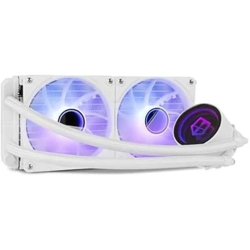Réfrigération liquide - NOX - Hummer H-240-NXHUMMERH240ARGB - ARGB - 2 ventilateurs 120 mm - Aluminium