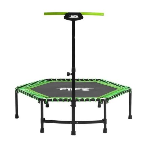 Trampoline Fitness Salta Ø 128 Cm Vert Avec Poignée Amovible Et Réglable