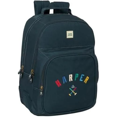 Sac à dos scolaire - SAFTA - HARPER & NEYER - Confortable - Polyvalent - Pour enfants