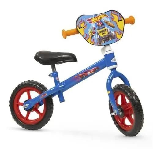 Vélo Enfant - Toimsa - Rider Bike 10'' - Hotwheels - Bleu - Mixte - 3 À 6 Ans