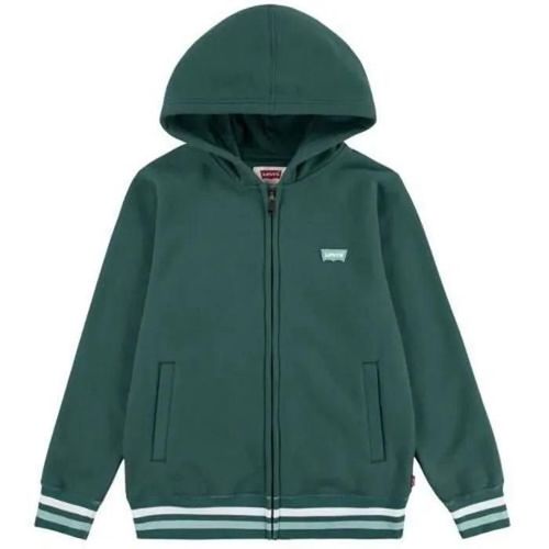 Sweat À Capuche - Levi's - 9el158-B84 - Vert - 14 Ans - Manches Longues