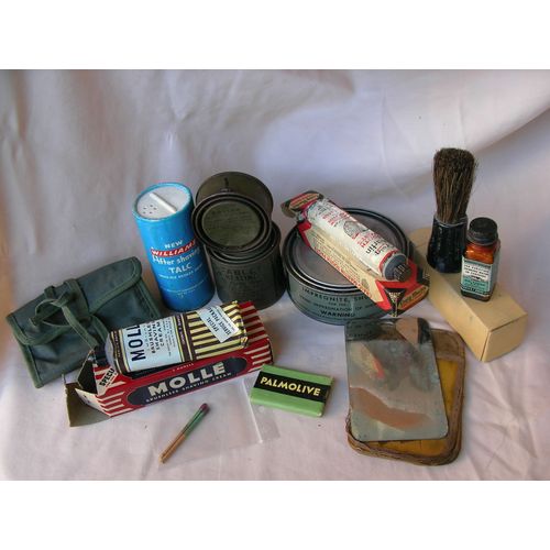 Ww2 Us Lot De 12 Éléments D'Hygiène/Divers Du Soldat Militaire Américain ( 39-45 ) Lot 13