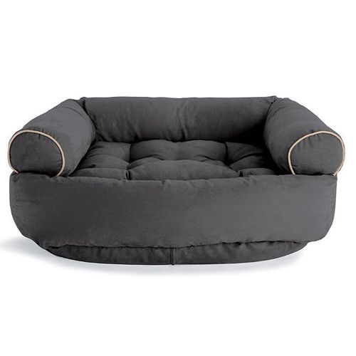Hjlian (Gris Fonce-S) Canape-Lit Pour Chien