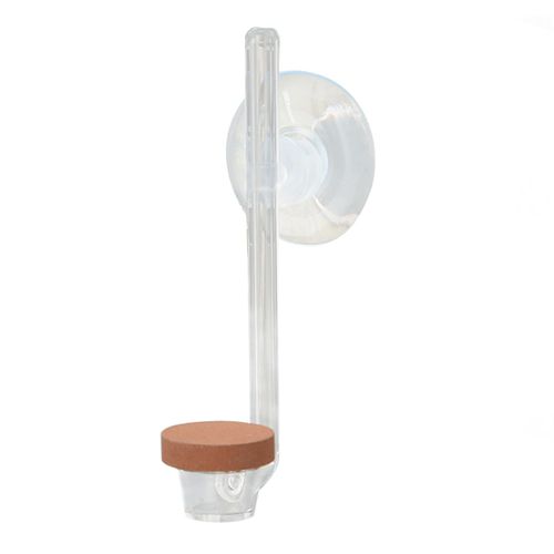 Hjlian Diffuseur De Co2 Pour Aquarium En Acrylique Transparent, Mini Raffineur De Co2 A Brume Fine Avec Ventouse Pour Aquarium Plante S