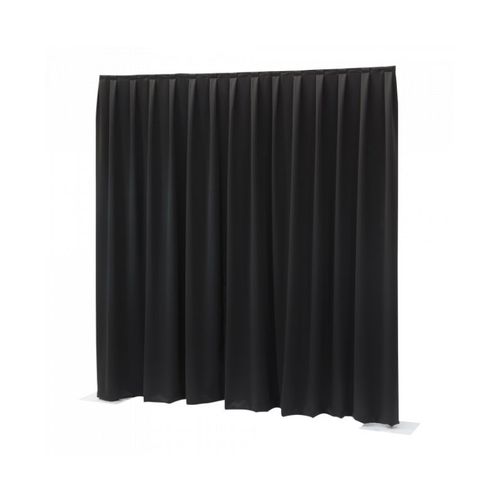 89431 Rideau Noir Plissé MCS 300 x 120 cm