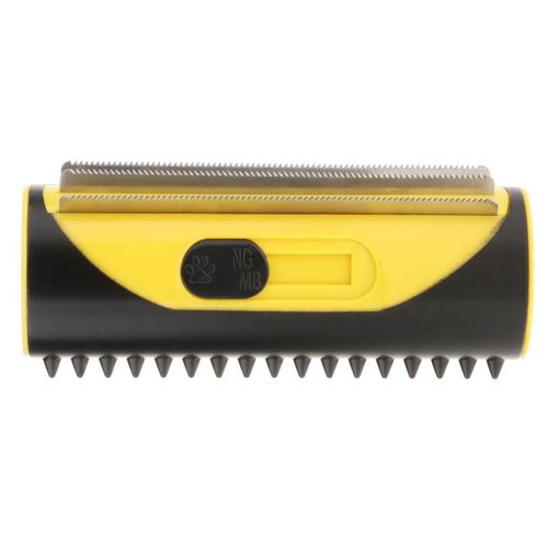Hjlian (Jaune) Peigne Pour Animaux De Compagnie Peigne En Acier Inoxydable Peigne De Toilettage Pour Animaux De Compagnie Peigne De Nettoyage Pour Animaux De Compagnie Fournitures De Toilettage Pour Chiens