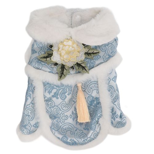 Hjlian Manteau Chaud En Peluche Pour Chien De Style Chinois, Ideal Pour L'automne Et L'hiver, Ideal Pour Le Nouvel An Et Noel