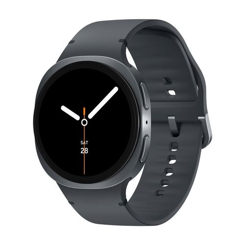 Samsung Galaxy Watch8 - 44 Mm - Graphite - Montre Connectée Avec Bracelet Sport - Caoutchouc - Graphite - Taille Du Bracelet : M/L - Affichage 1.47" - 32 Go - Nfc, Bluetooth, Wi-Fi - 34 G