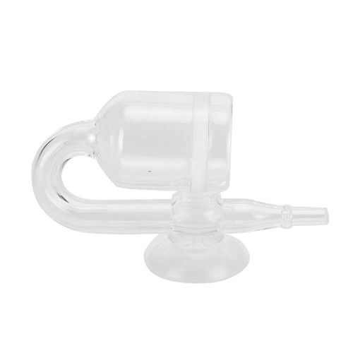 Hjlian Diffuseur De Co2 En Verre Transparent Pour Aquarium Avec Ventouse Pour Aquarium (V Ap-028)