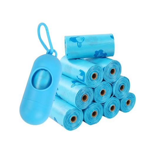 Hjlian Sac A Dejections Canines Biodegradable, Sac Gilet, Sac A Dejections Canines Biodegradable (10 Rouleaux + 1 Distributeur)