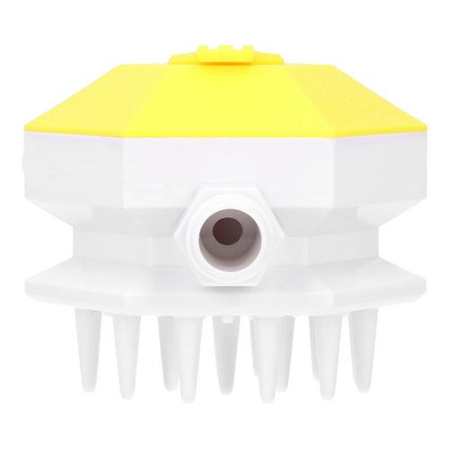 Hjlian Tete De Pulverisation Pour Douche Pour Animaux De Compagnie, Distributeur De Shampoing Pour Chien, Brosse De Nettoyage, Outil De Toilettage, Jaune