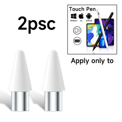 Pointes universelles de remplacement pour stylet Apple iPad,2 pièces- 2pcs-D42303