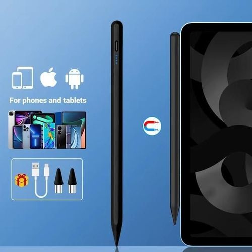 Stylet universel pour écran tactile tactile,stylo pour Android,iOS,puzzles,iPad,Apple,Huawei,Xiaomi,Samsung,tablette- Black-C6068