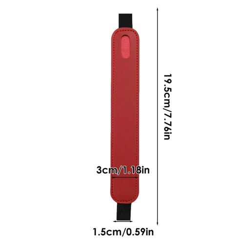 Juste Extérieure En Cuir De Cheval Pour Stylet Tactile De Tablette,Housse De Protection Pour Stylet,Portable,1 Et 2- Wine Red-C1