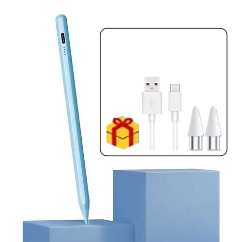 Stylet Universel Pour Écran Tactile Tactile,Stylo Pour Android,Ios,Puzzles,Ipad,Apple,Huawei,Xiaomi,Samsung,Tablette- Blue-F50186