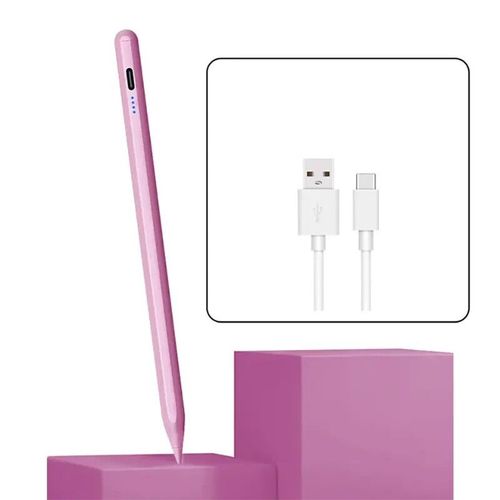 Stylet universel pour tablette et téléphone portable,stylet tactile pour Android,IOS,Windows,iPad,accessoires pour - Rose-B84735