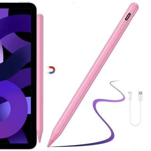 Stylet Universel Pour Téléphone Portable Android Ios,Stylet Tactile Pour Ipad,Apple Ipad,Accessoires Pour Apple Pays - Rose-E18387