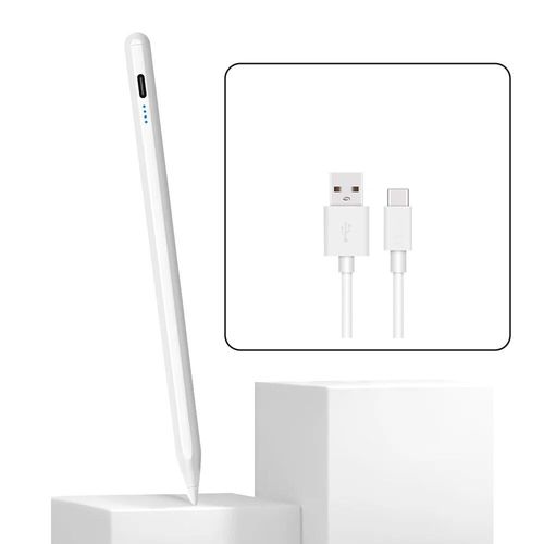 Stylet universel pour écran tactile tactile,stylo pour Android,iOS,puzzles,iPad,Apple,Huawei,Xiaomi,Samsung,tablette- WHITE-B8422