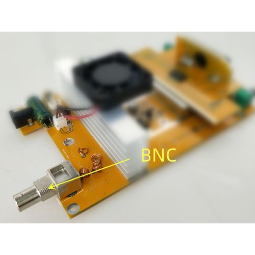 Carte émetteur audio sans fil sans boîtier,Fm 15W,PLL réglable,émetteur évité,diffusion uniquement PCB + - BNC-B859359