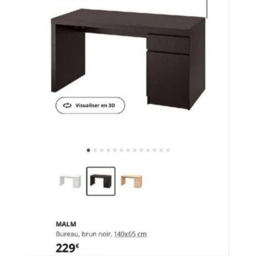 Bureau Ikea Malm