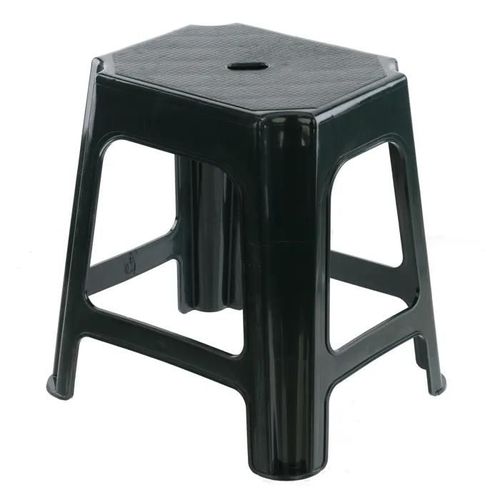 Tabouret Repose-Pieds Siège 41x43x34 Cm Compact Jusqu'à 110 Kg Vert