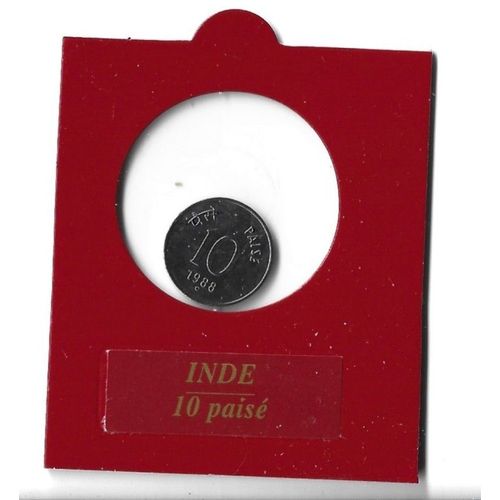 Pièce 10 Paise Inde 1988