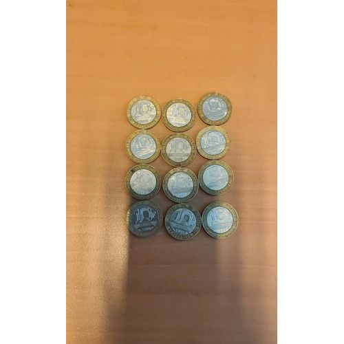 Vends 12 Pièces De 10 Francs