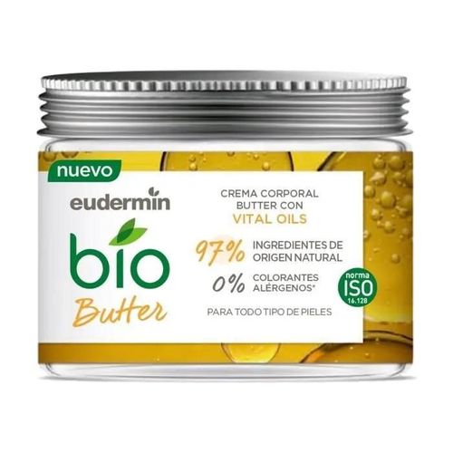 Crème Corps Au Beurre Bio Eudermin - 300 Ml 